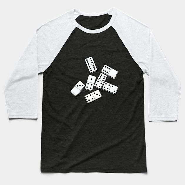 Play some dominoes! Baseball T-Shirt by Avisnanna